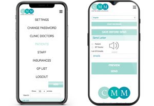 cmm medical voice web app